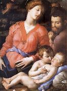 Agnolo Bronzino The Sacred Family Second half of the century XVI oil
